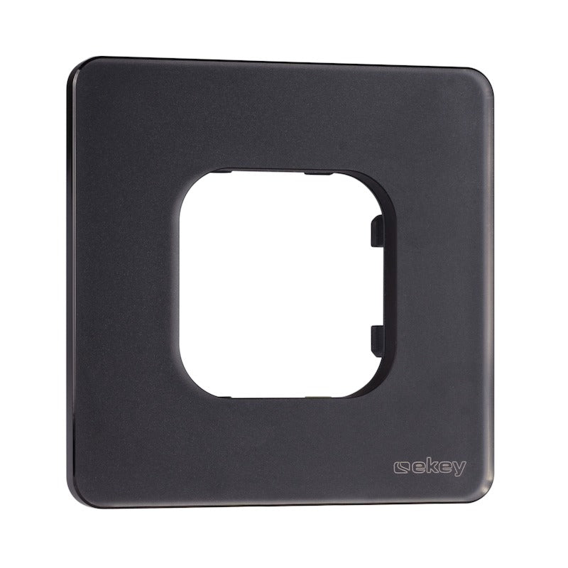 EKEY 203106 xLine Rámeček pro skener otisků prstů, 1násobný, černé sklo EKEY 203106 xLine Rámeček pro skener otisků prstů, 1násobný, černé sklo
